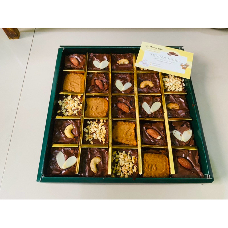 

hampers brownies|fudgy brownies|brownies panggang