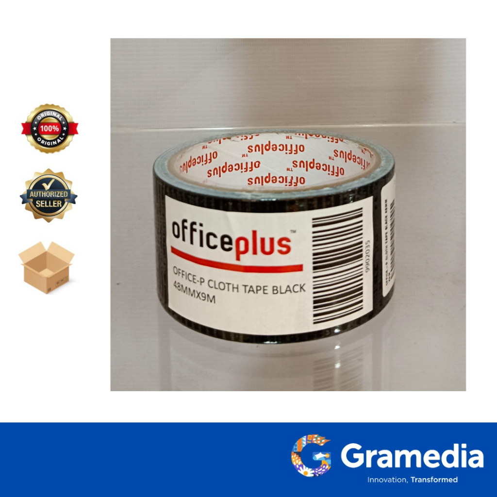 

Gramedia Surabaya - OfficePlus cloth tape black 48mm x 90m