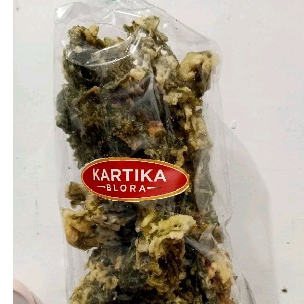 

Cemilan Snack Kripik Daun Kenikir murah sehat