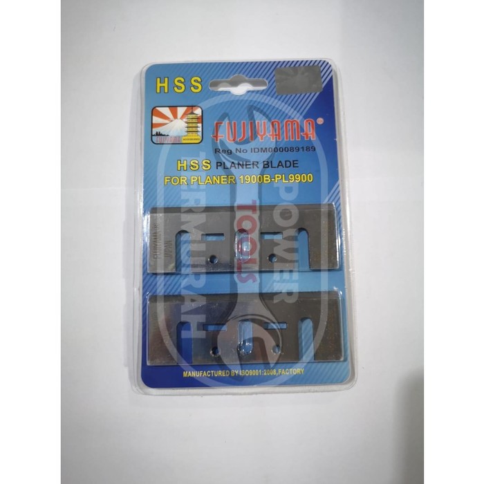 

MATA KETAM HSS SKH FUJIYAMA 82 MM MATA PISAU SERUT HSS PLANNER BLADE