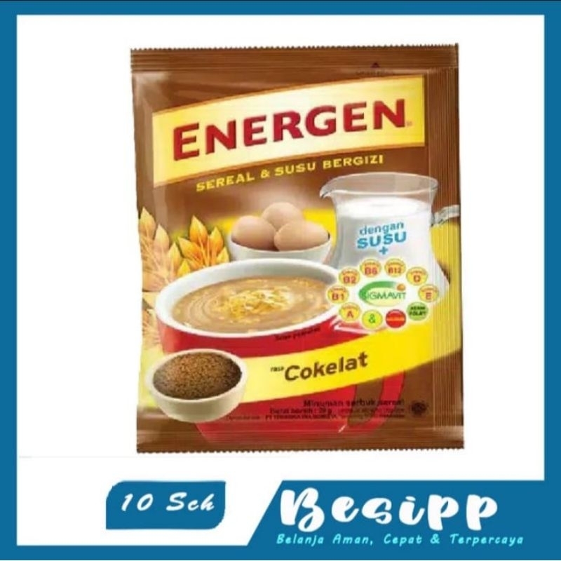 

Energen coklat renceng 10 sachet