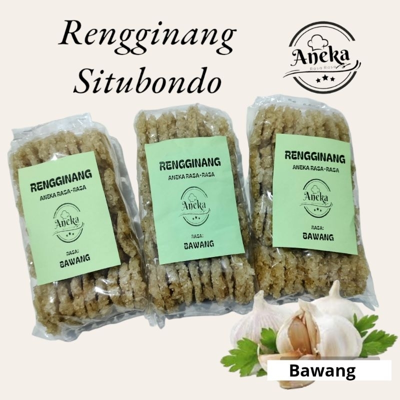 

Rengginang Mentah Asli Situbondo Rasa Bawang