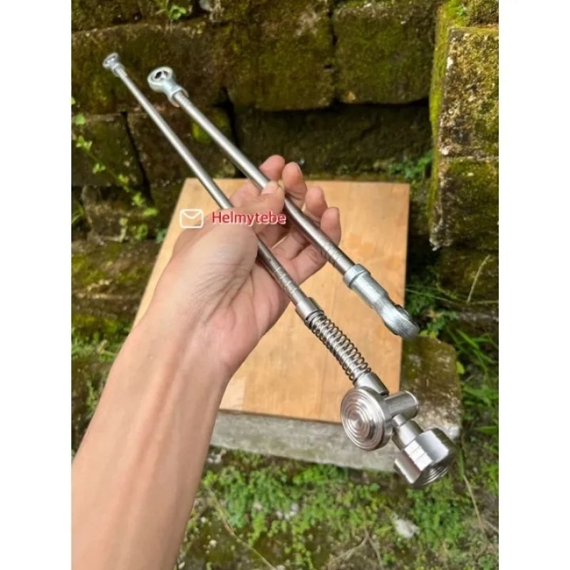 stik rem set standhub Mrek HELIBARS stanlis buat motor cb gl mp penahan tromol belakang cb gl mp Sta