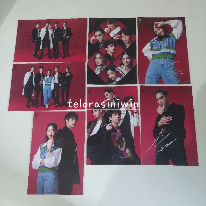 [Ready] Postcard F4 Thailand Bright Win TonTawan Dew Nani