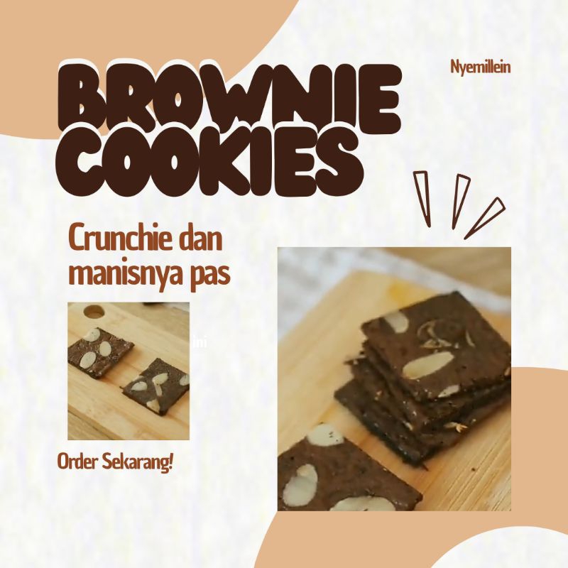 

Brownie cookies/pouch