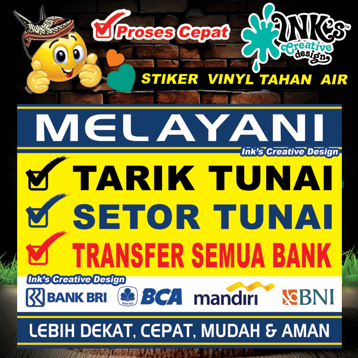

Stiker melayani Ink's Stiker
