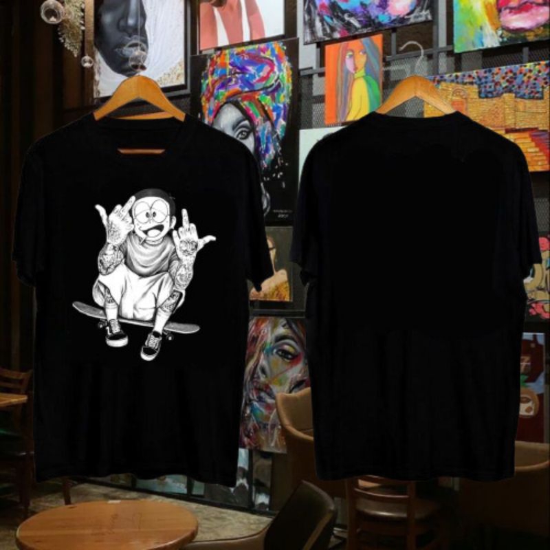 KAOS HITAM NOBITA FCK KEREN ABISS FULL CACUK