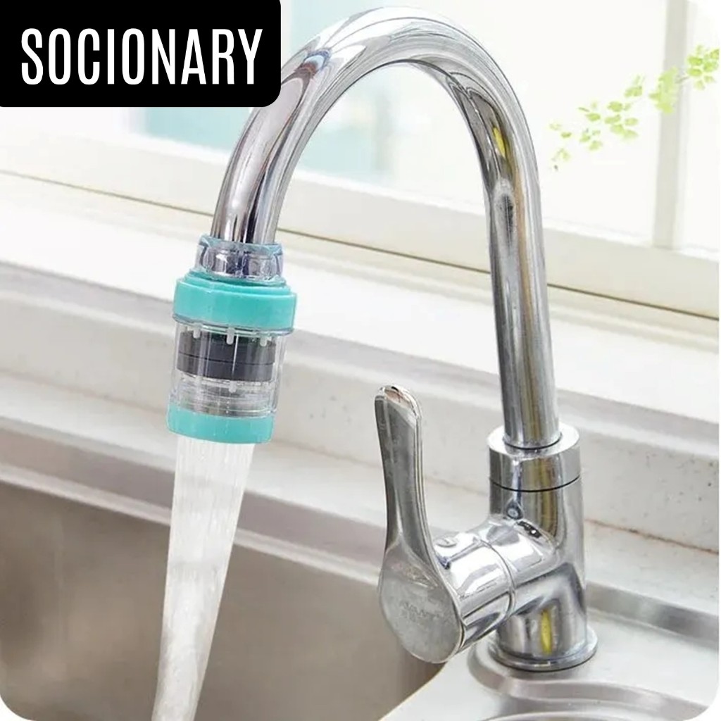 Water Filter Purifier Medical Stone Saringan Filter Keran Air