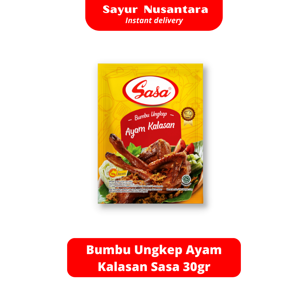 

Sasa Bumbu Ayam Kalasan 30gr - Sayur Nusantara