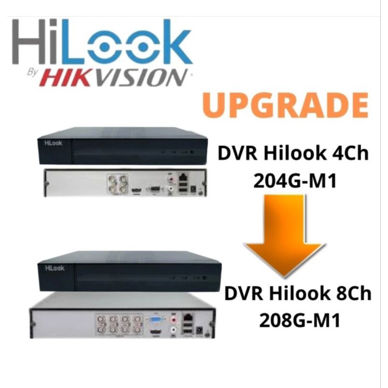 Upgrade DVR HILOOK