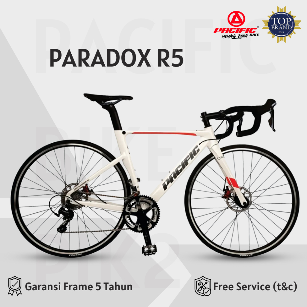 Sepeda Road Bike PACIFIC PARADOX RS Alloy (2x10 Speed/SHIMANO)