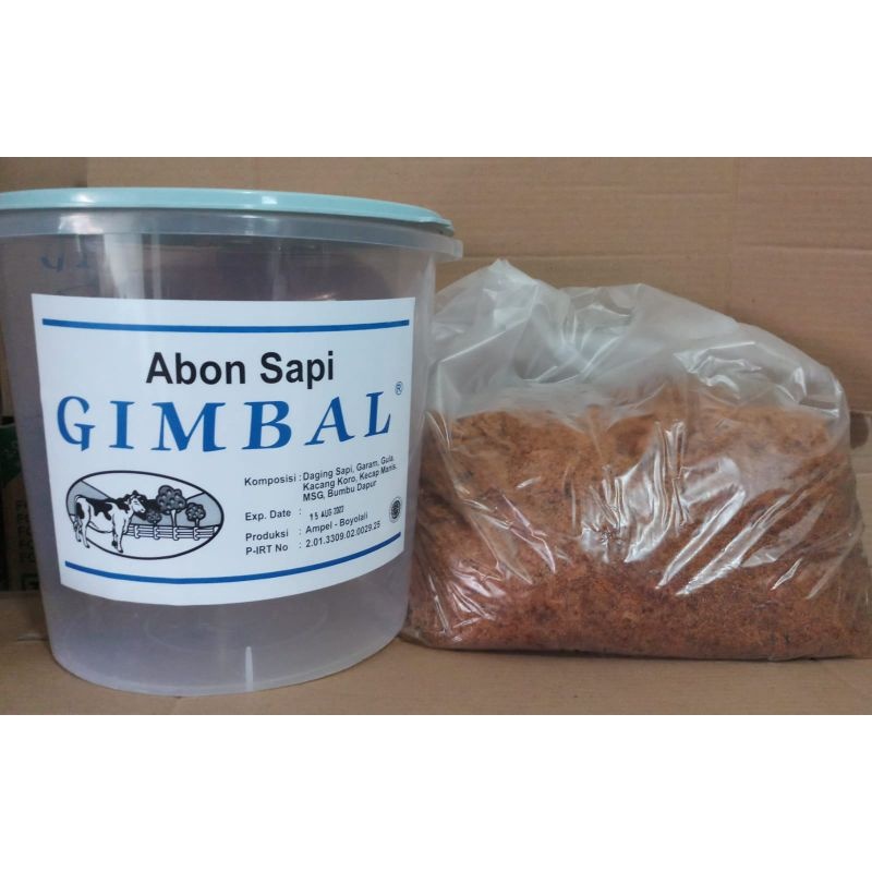 

Abon Gimbal 500 gr