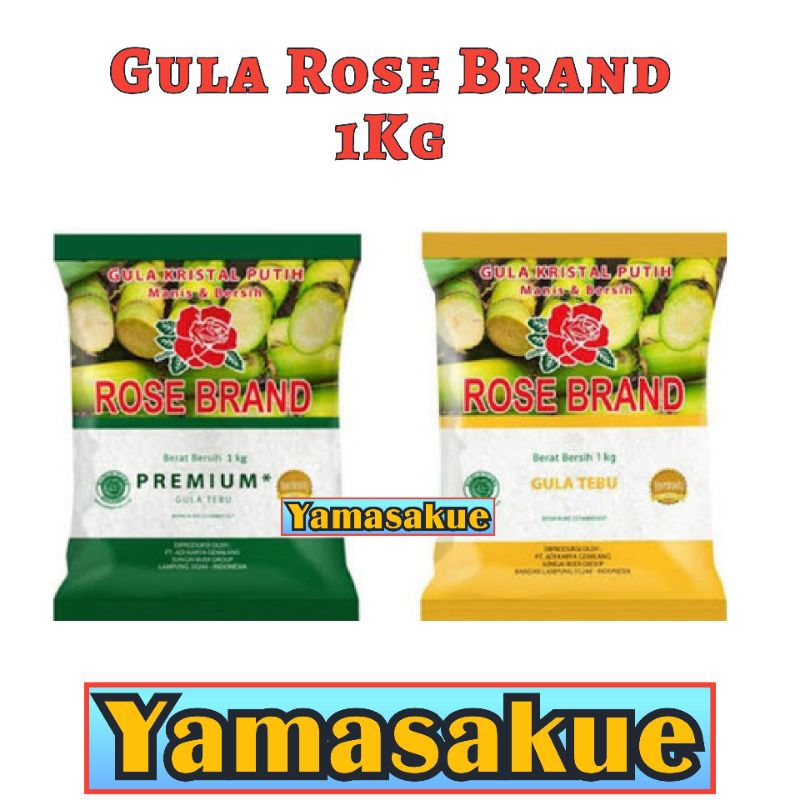 

Gula Pasir Premium Rose Brand kemasan 1kg