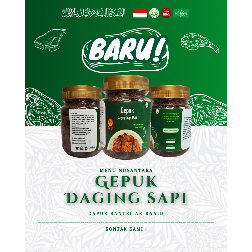 

Gepuk Daging Sapi DSA