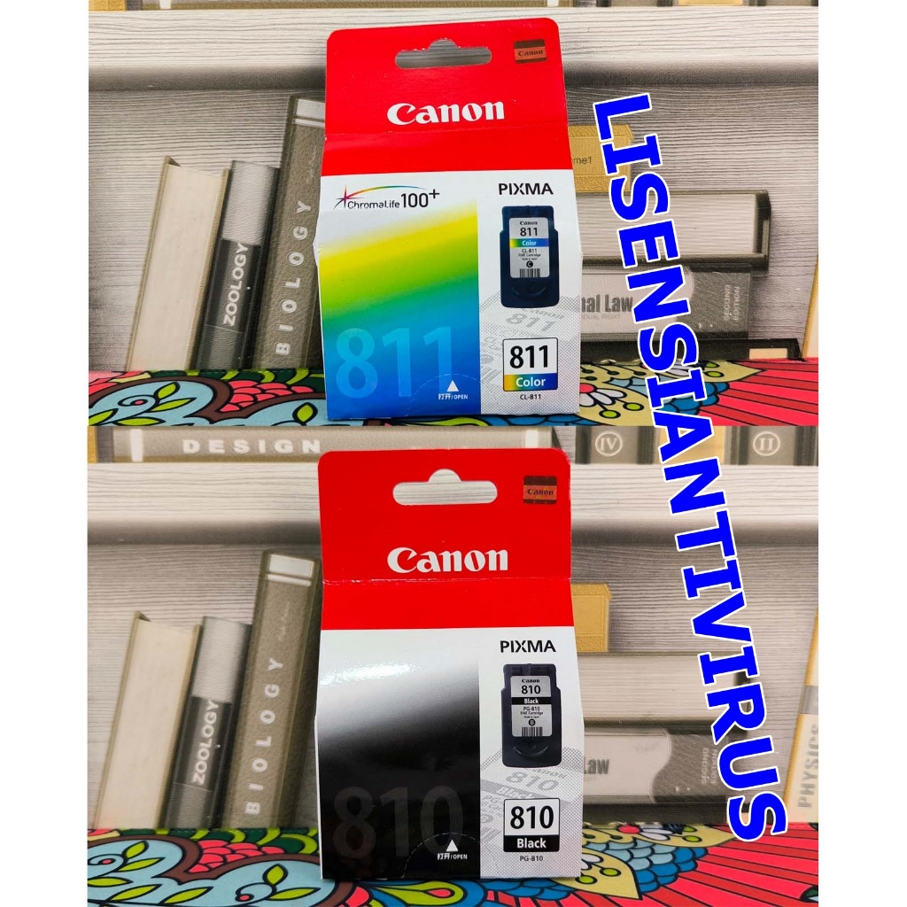 CATRIDGE CANON 810 811 TINTA CANON PG810 BLACK CL811 COLOUR