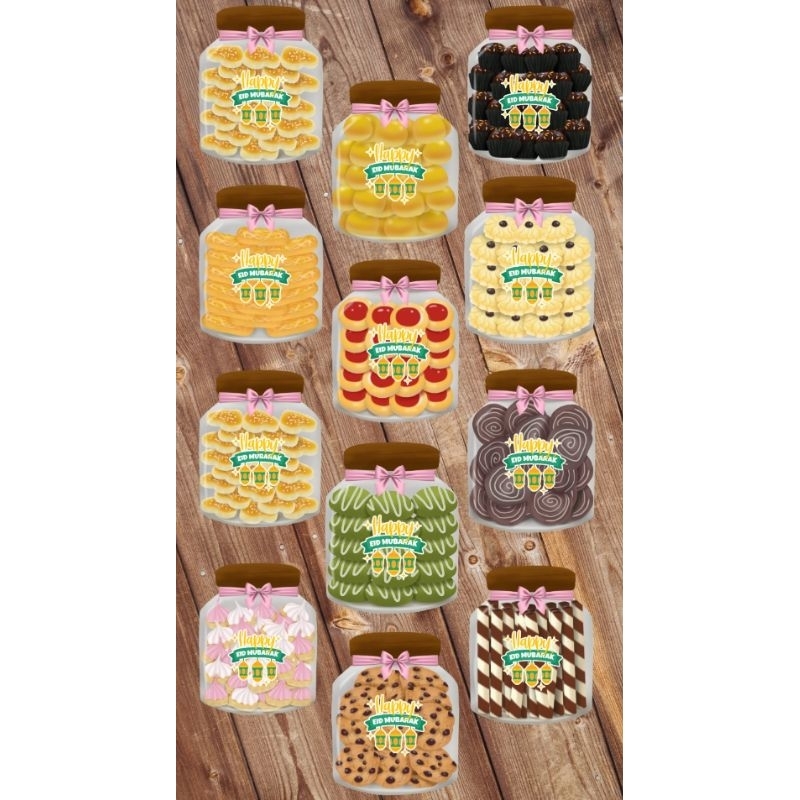 

(ISI 10) AMPLOP LEBARAN 3D SERIES CAKE 2025