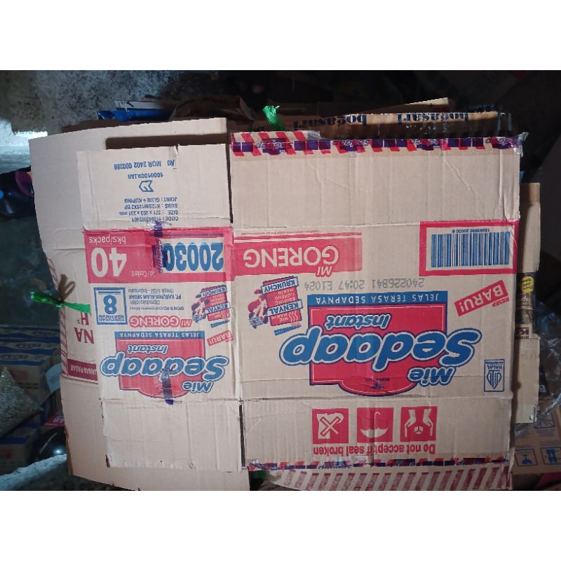 

Kardus Mie Instan Masih Bagus