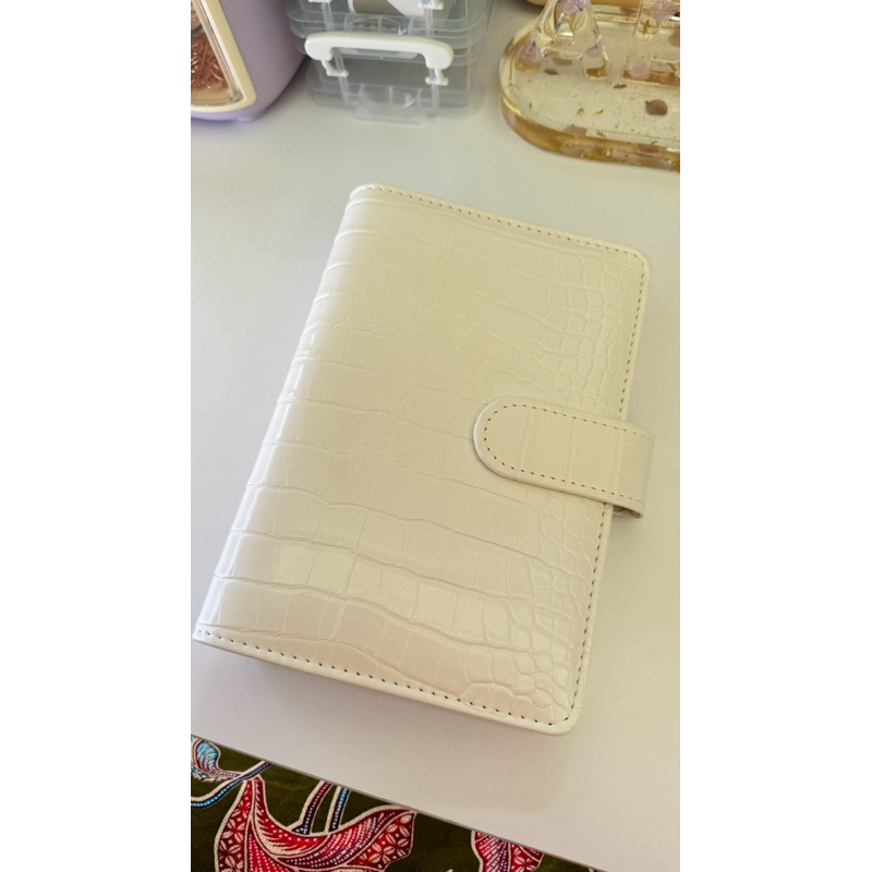 

Binder a6 croco broken white