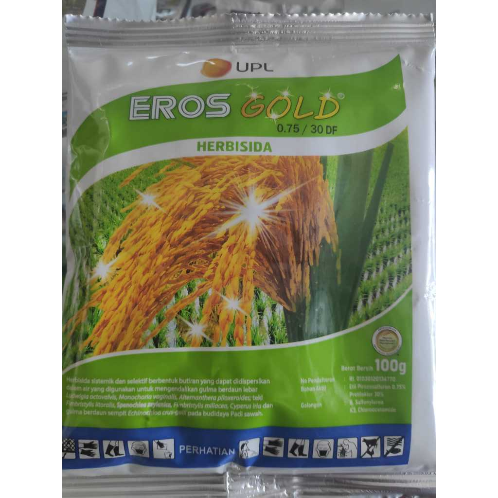 Herbisida Sistemik Padi EROS GOLD 0.75/30 DF - 100 Gram