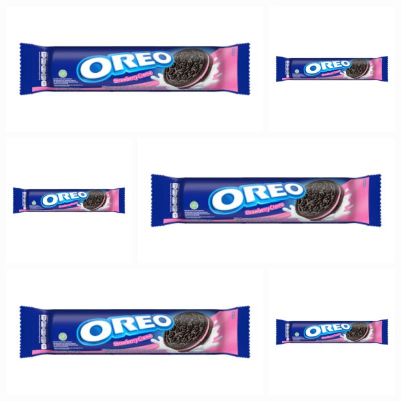 

Oreo Strawberry Creme Biskuit Sandwich Coklat Dengan Krim Rasa Strawberry 119.6 GR