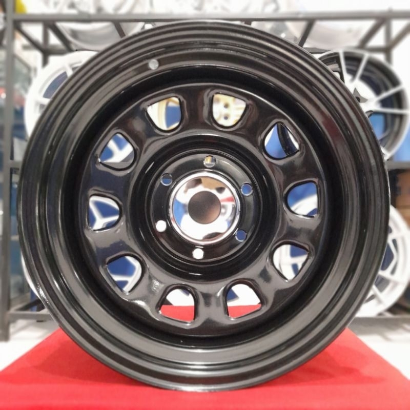 Velg mobil hartop ring 15 tersia lebar 8,10 dan 12