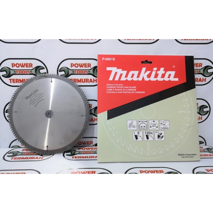 

Mata Potong Aluminium 10"x120T MAKITA Gergaji TCT Circular Saw Blade