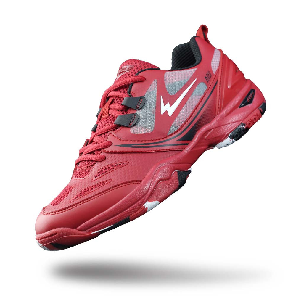 SALE Sepatu Eagle JET PRO Merah Putih Sepatu Badminton Original Only