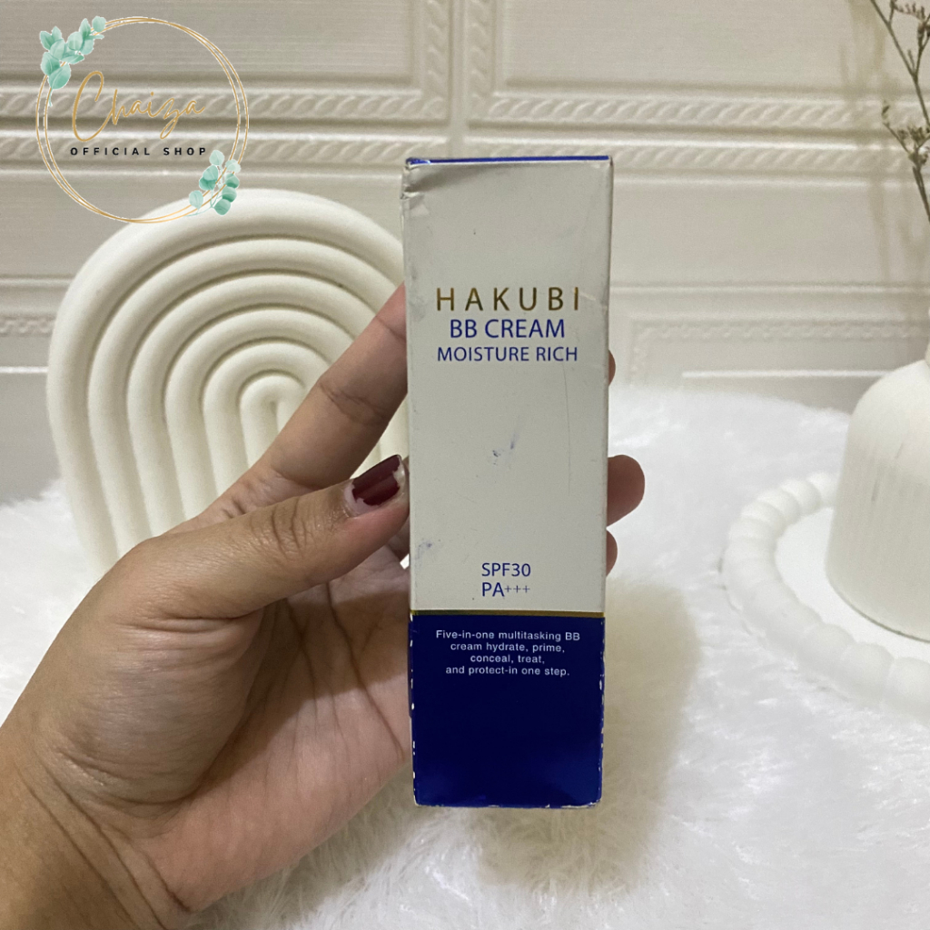 [ PROMO ] Hakubi BB Cream Mouisture Rich Sfp 30 Melindungi Kulit Dari Sinar Matahari 40gr