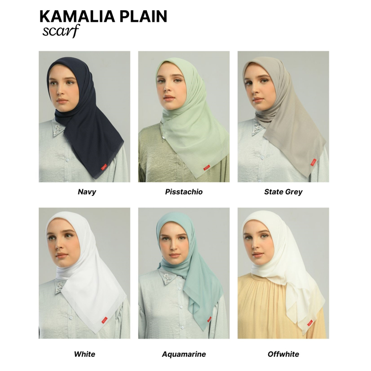 ZOYA KAMALIA SCARF SEGI EMPAT POLOS