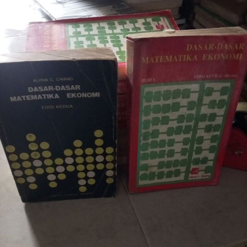 BUKU DASAR DASAR MATEMATIKA EKONOMI