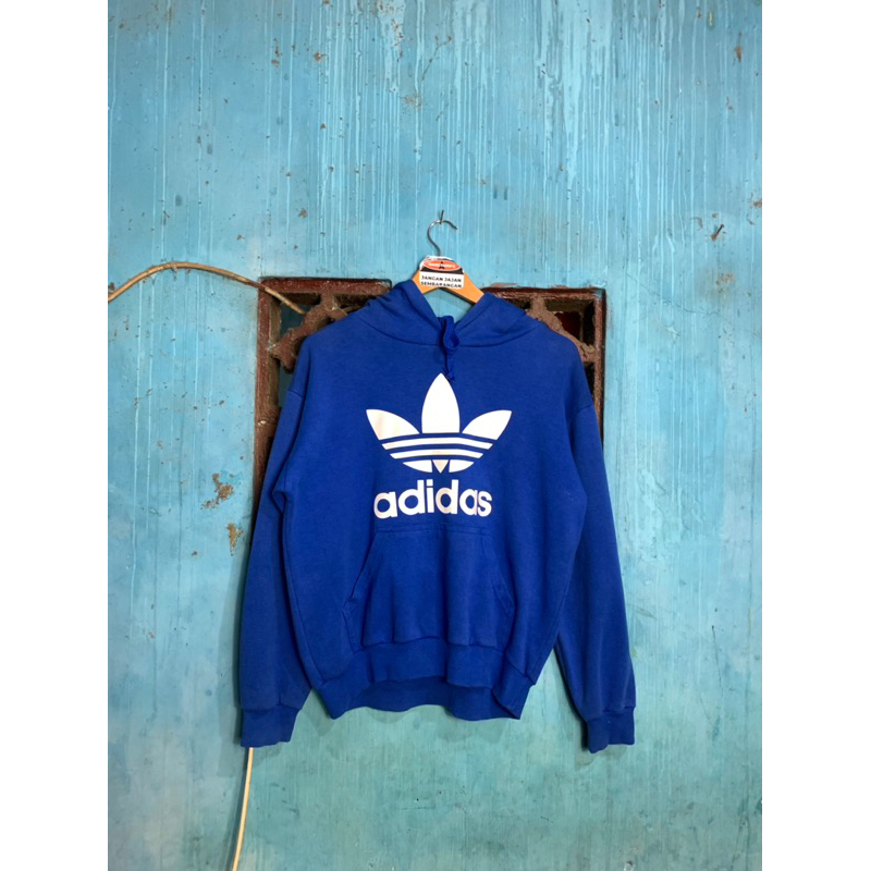 Hoodie Adidas Trefoil Blue