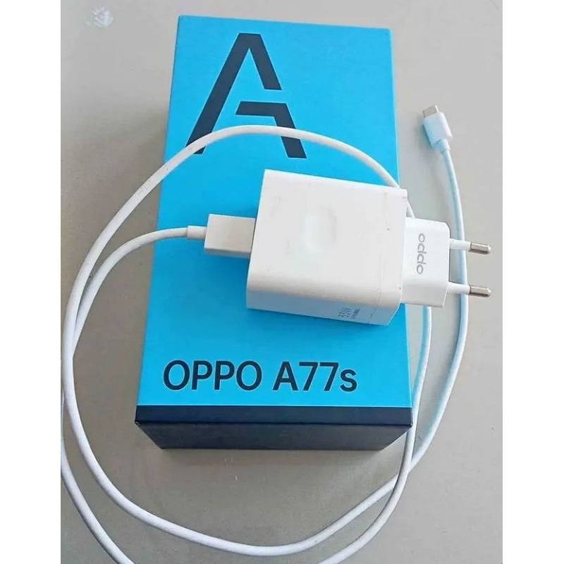 charger ori Oppo A77s 33 wat super Vooc