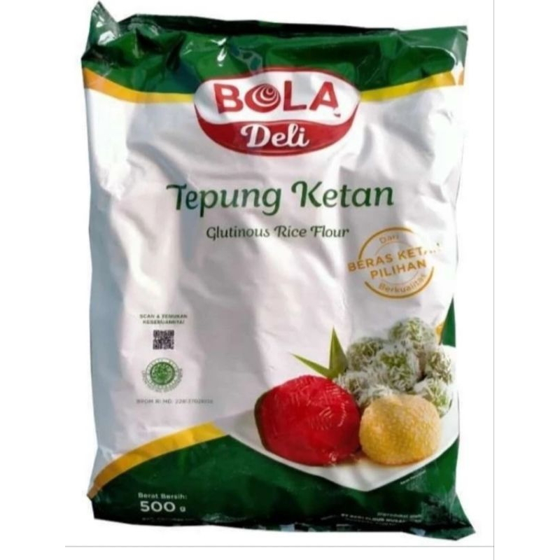 

tepung ketan bola Deli tepung pulut 500gr