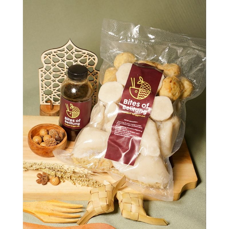 

Pempek Tenggiri Asli Mini Mix 3 isi 30 pcs