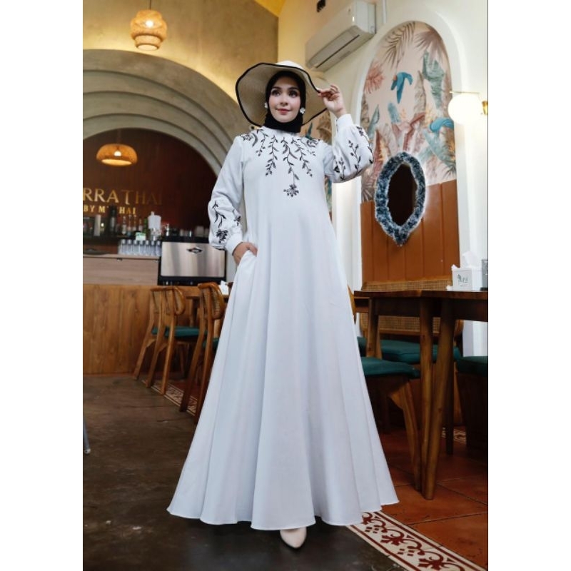 SHANZA SET SYAR'I BY AC ORIGINAL /SET GAMIS DAN SYAR'I PRODUK ORI DAN REAL PIC