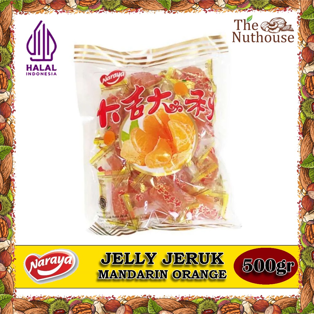 

Naraya Jelly Jeruk Mandarin Orange 500gr [HALAL]