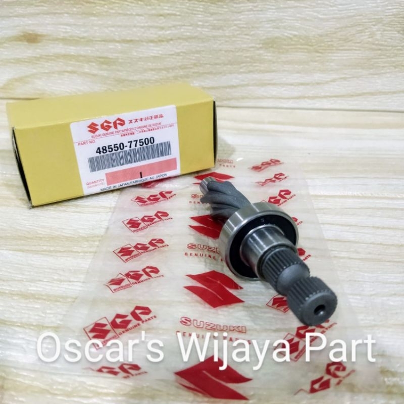 PINION SETIR PINION STIR PINION SUZUKI CARRY FOTURA 48550-77500 ORIGINAL JAPAN
