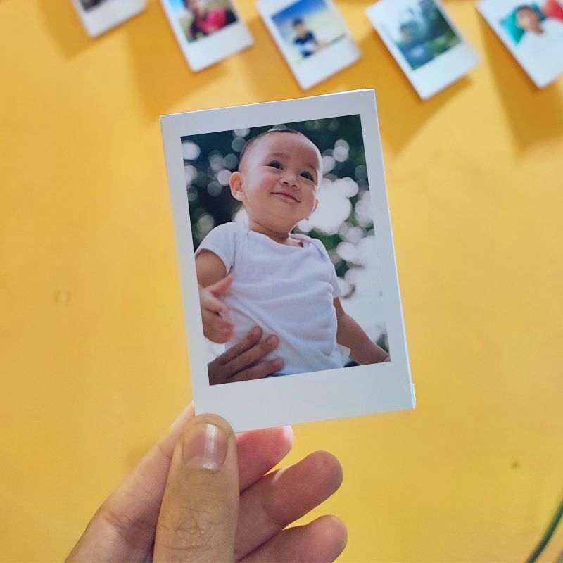 Jasa Cetak Foto Polaroid 2R (6x9) 100 Foto Murah