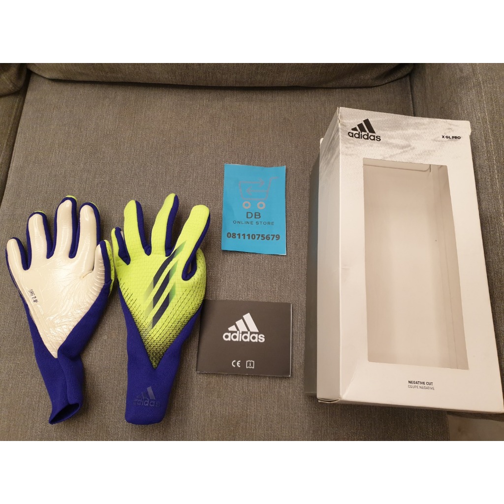 sarung tangan kiper adidas glove X GL PRO size 9