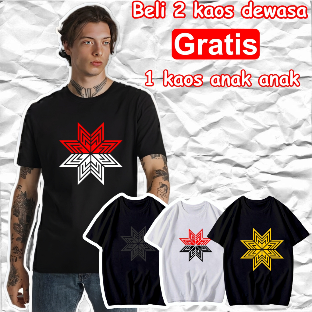 Morning - Kaos Dewa 19 logo Laskar Cinta Tshirt Pria