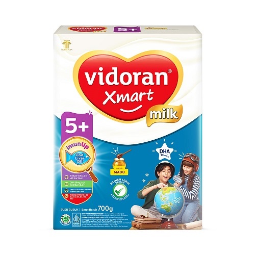 

Bisa COD !! Vidoran Xmart 5+ Imun Up Susu Formula All Variant 700 Gram Madu & Coklat