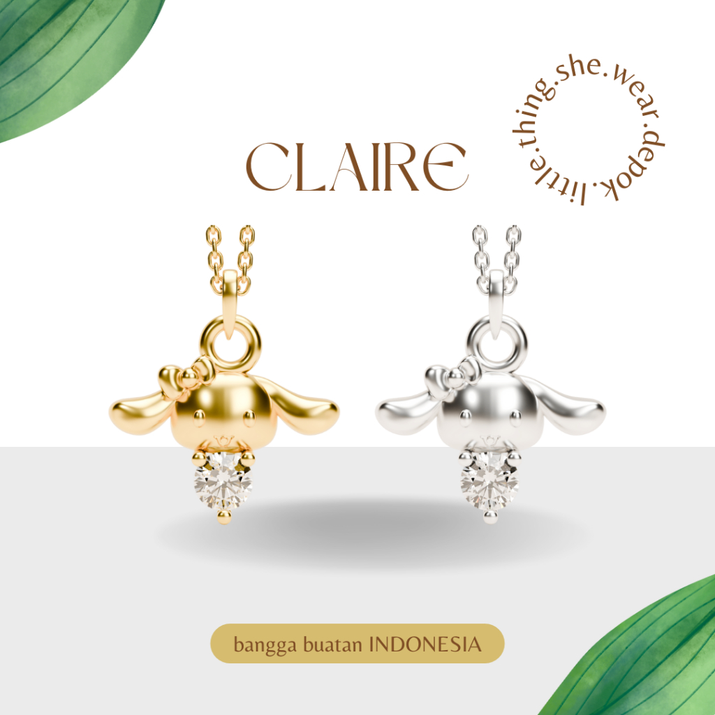 Littlethingshewear Liontin Kalung Claire