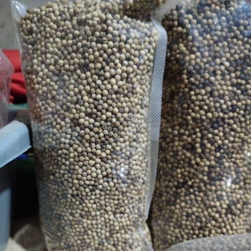 

lada putih,ladah asli