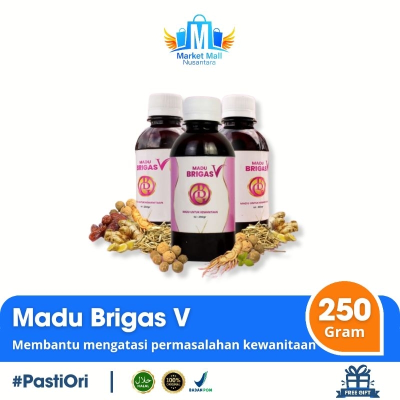 

Madu Brigas V Original 250gr Madu Herbal Alami Membantu Mengatasi Permasalahan Area Kewanitaan