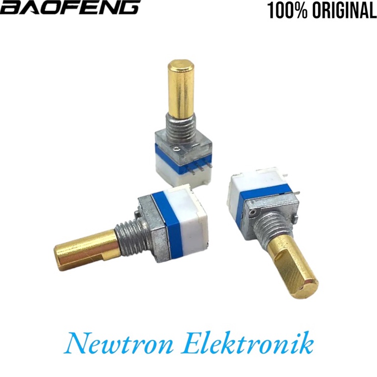 Tertarik Potensio UV5R Original Volume Switch Knop Ht Baofeng UV5R UV82 Pofung Taffware Weierwei UV6