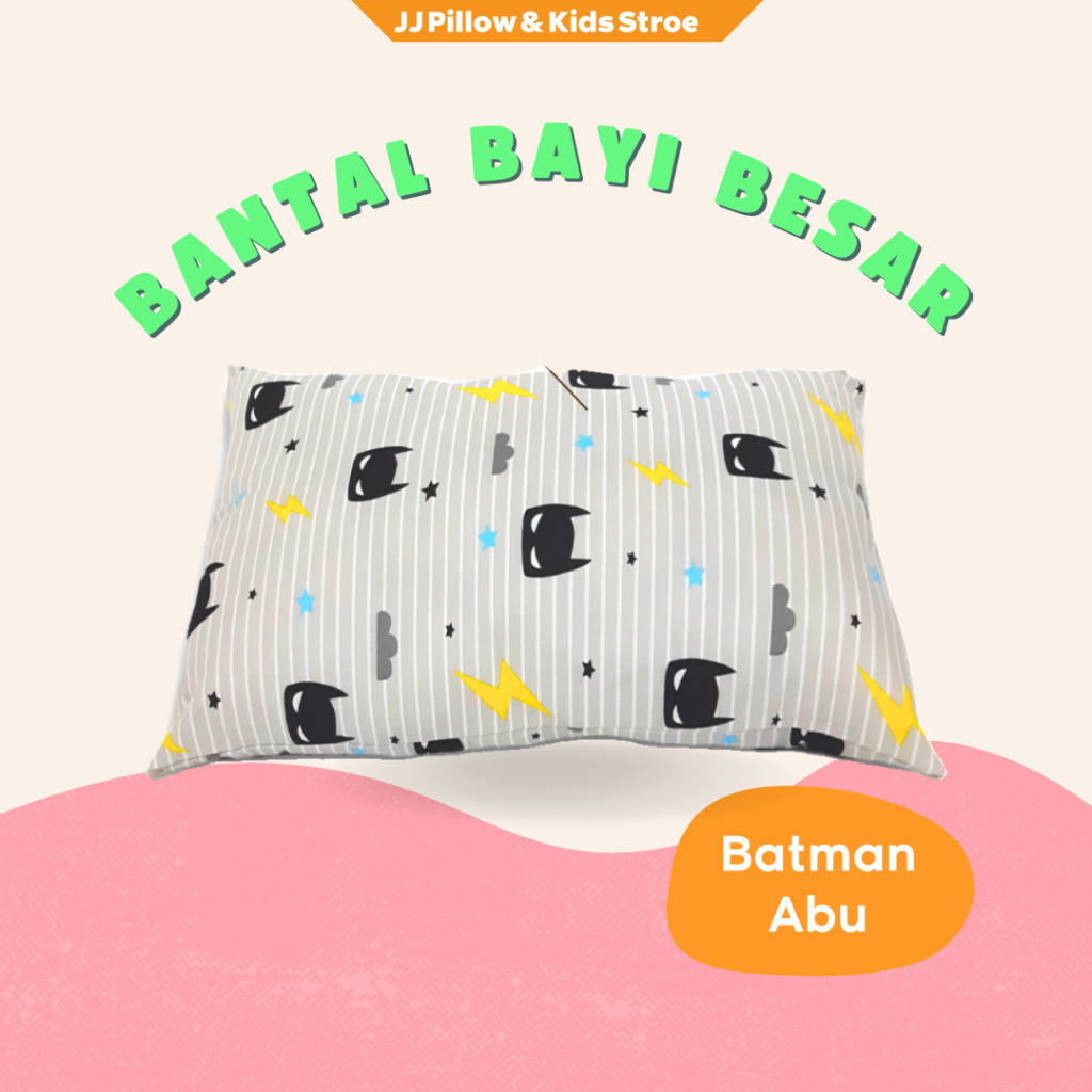 Tahan Lama Bantal Bayi Besar - Jumbo 35X45 Cm Motif Karakter