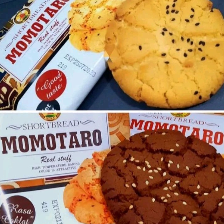 

biscuit momotaro isi 5 pcs variant rasa original dan chocolate