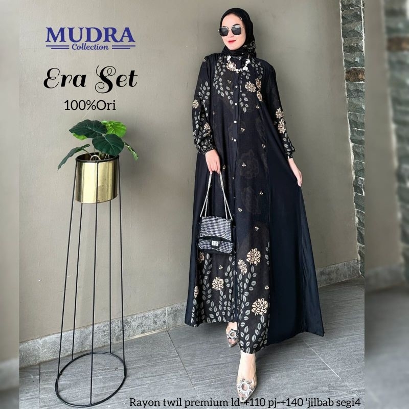 ERA SET MAXY ORIGINAL BY MUDRA / GAMIS+JILIJAB / DRESS GAMIS SET