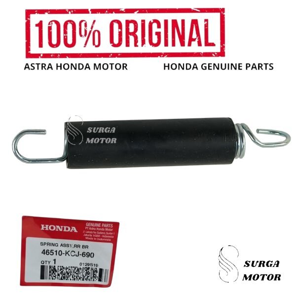 Per Pedal Pir Peer Spring Tuas Rem Belakang Spring Assy Rear Brake Honda Tiger Lama Old Tiger Revo .