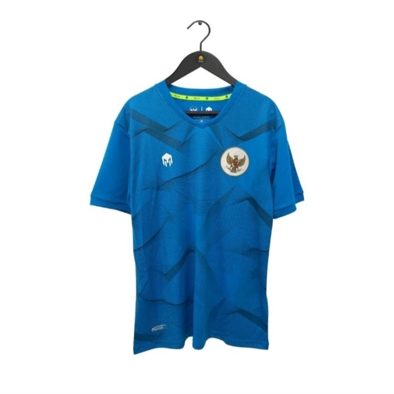 Jersey Timnas Indonesia Training Turquise Original Mills 2020